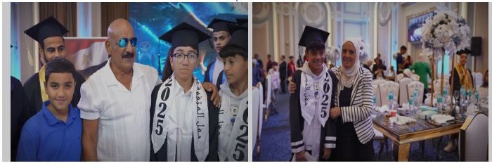 فرحة الطلبة و ذويهم&nbsp;