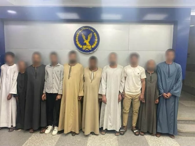 إلقاء حجارة بقنا&nbsp;