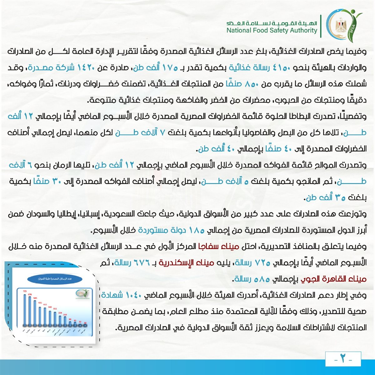 سلامة الغذاء