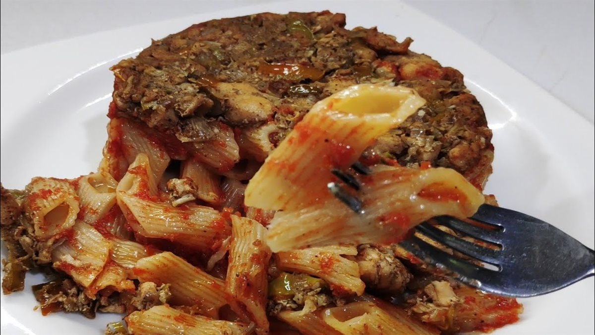مكرونة بالفراخ&nbsp;