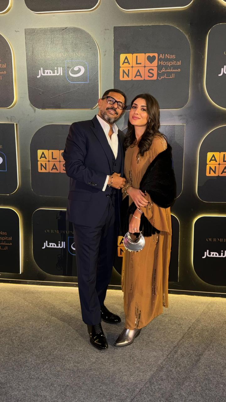 <strong>المايسترو هاني فرحات وزوجته الفنانة دنيا جمعة</strong>