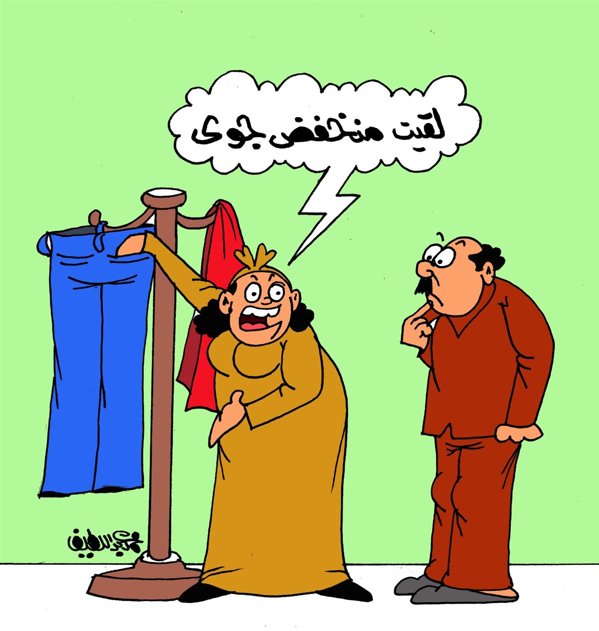 كاريكاتير موقع الجمهور الإخباري