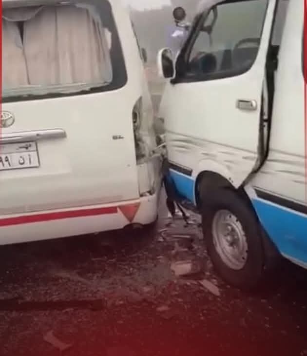 اثار الحادث&nbsp;