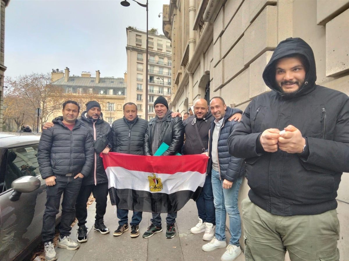 الجالية المصرية فرنسا