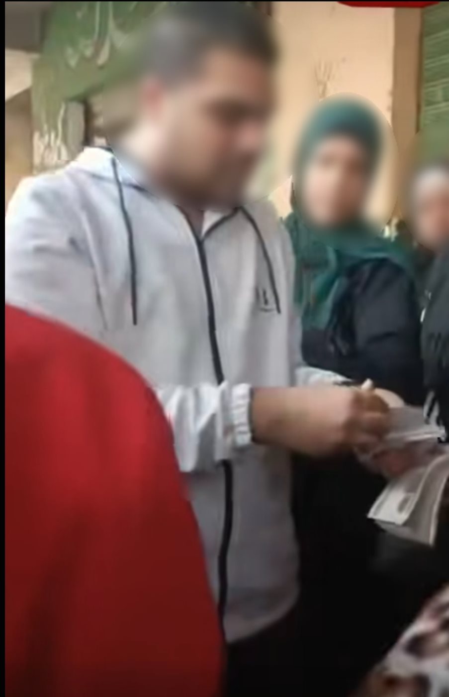 مشهد من الواقعة&nbsp;