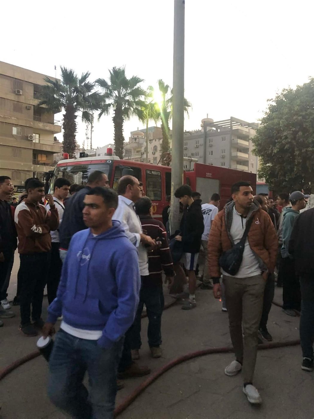 مكان الحريق&nbsp;