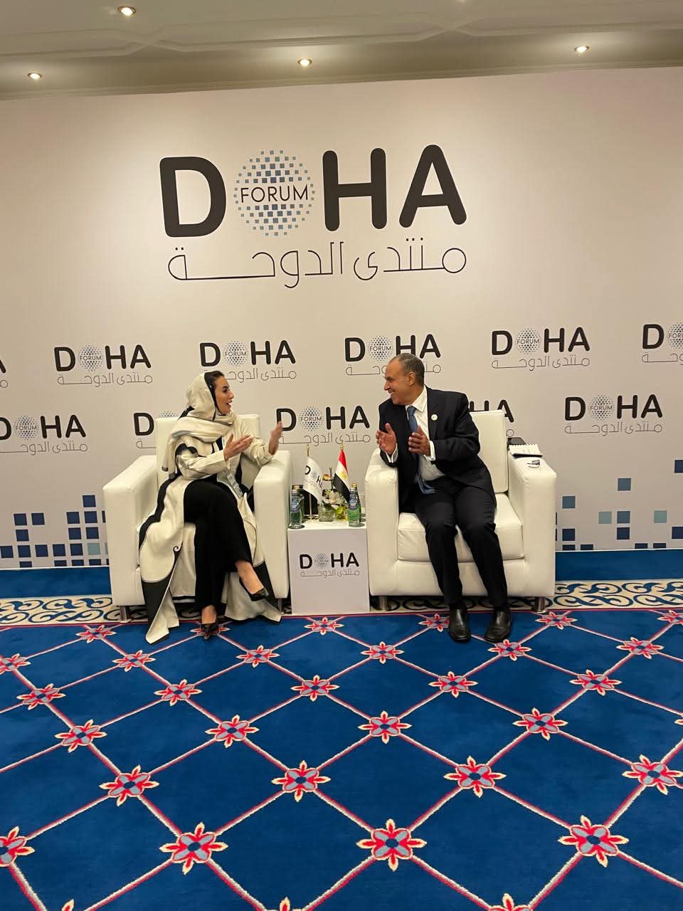 وزير الخارجية وآمين عام منظمة التعاون الرقمي
