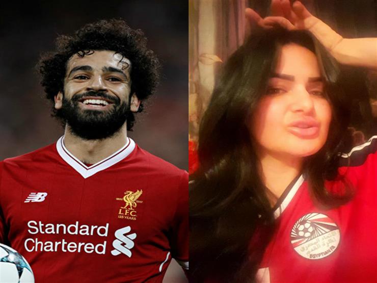<strong>سما المصري ومحمد صلاح</strong>