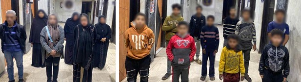 الأطفال و المتهمين&nbsp;