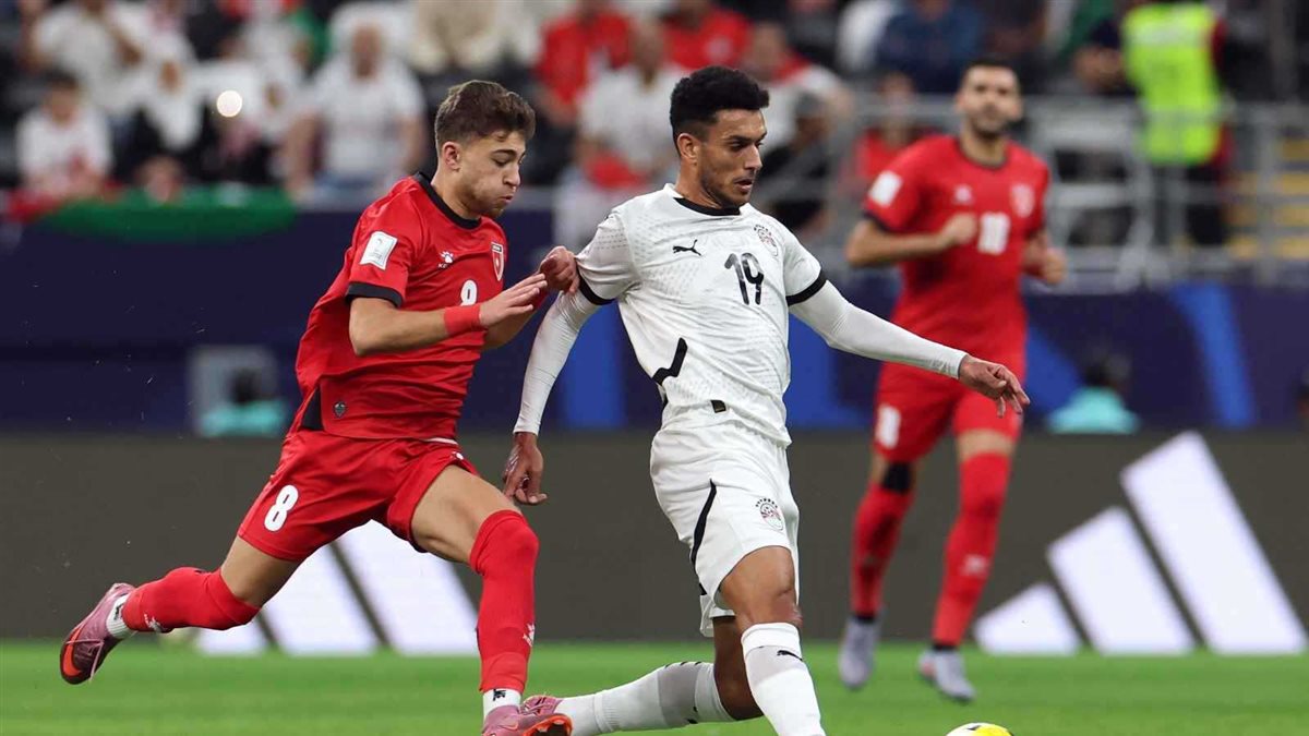 <strong>خسارة منتخب مصر في كأس العرب</strong>