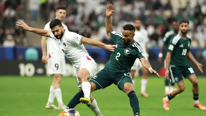 ملخص وأهداف مباراة السعودية ضد فلسطين في كأس العرب 2025