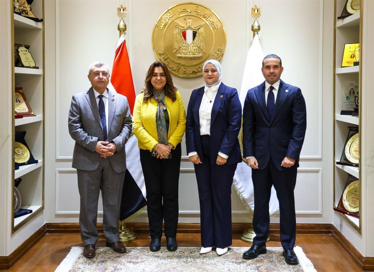 وزيرة التنمية المحلية&nbsp;