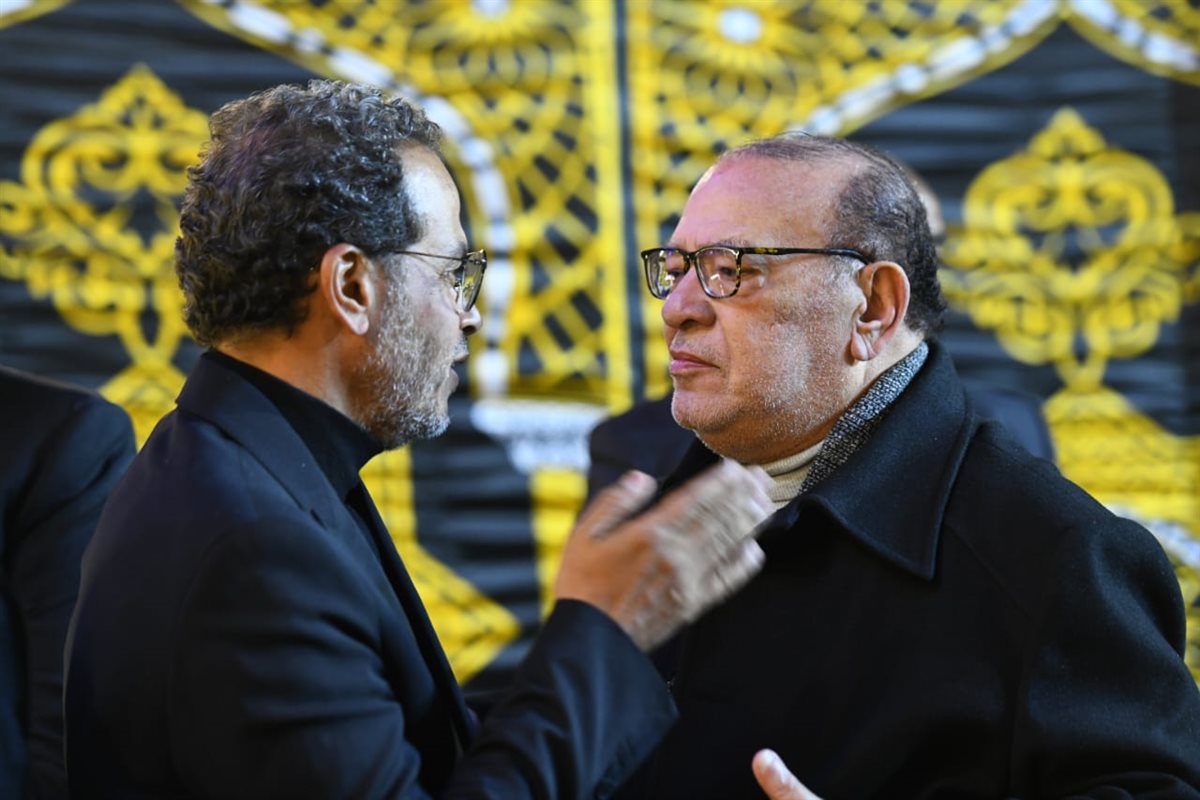 <strong>عزاء الراحلة إيمان إمام</strong>