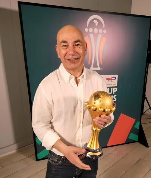 حسام حسن مع كأس أمم أفريقيا 2025