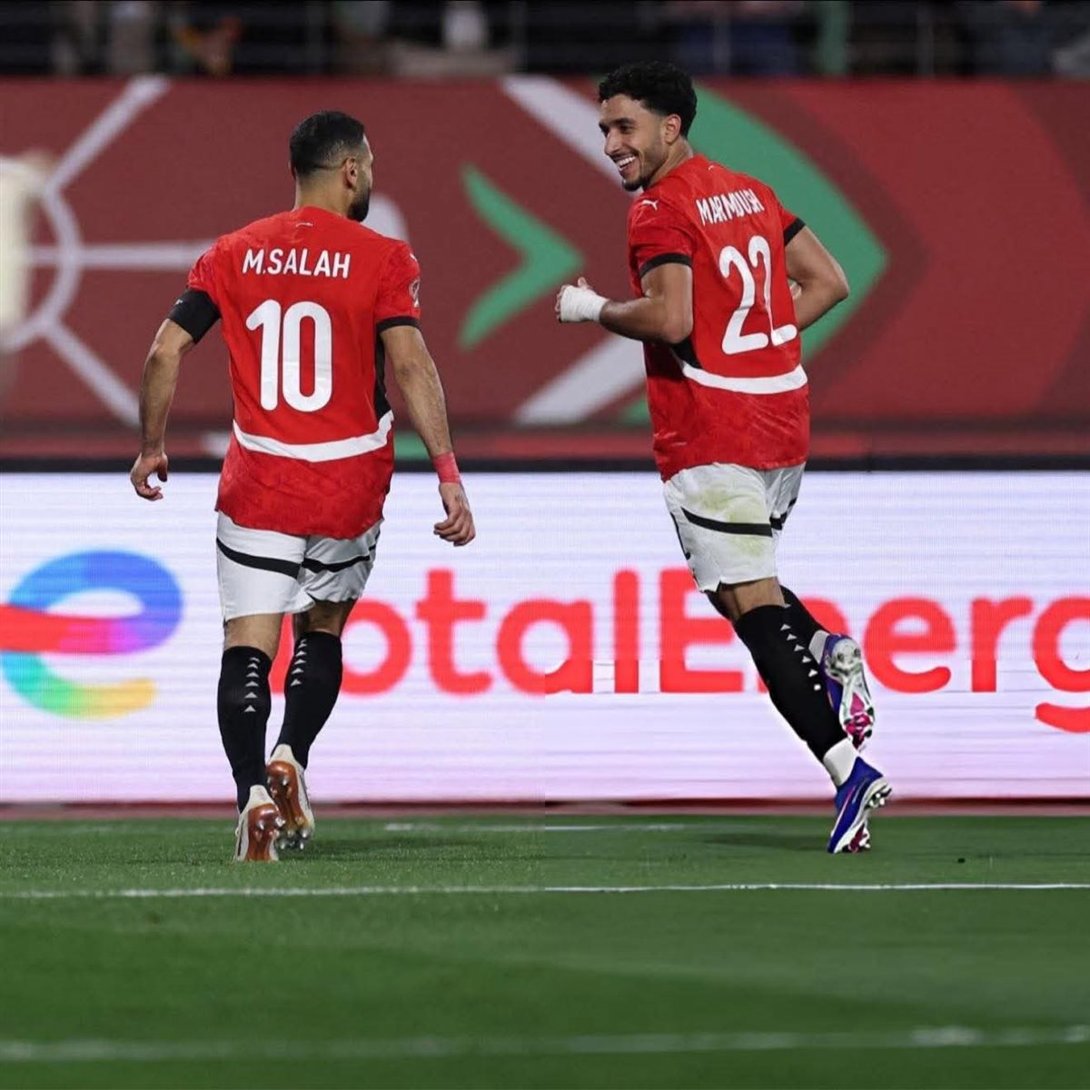 محمد صلاح وعمر مرموش&nbsp;