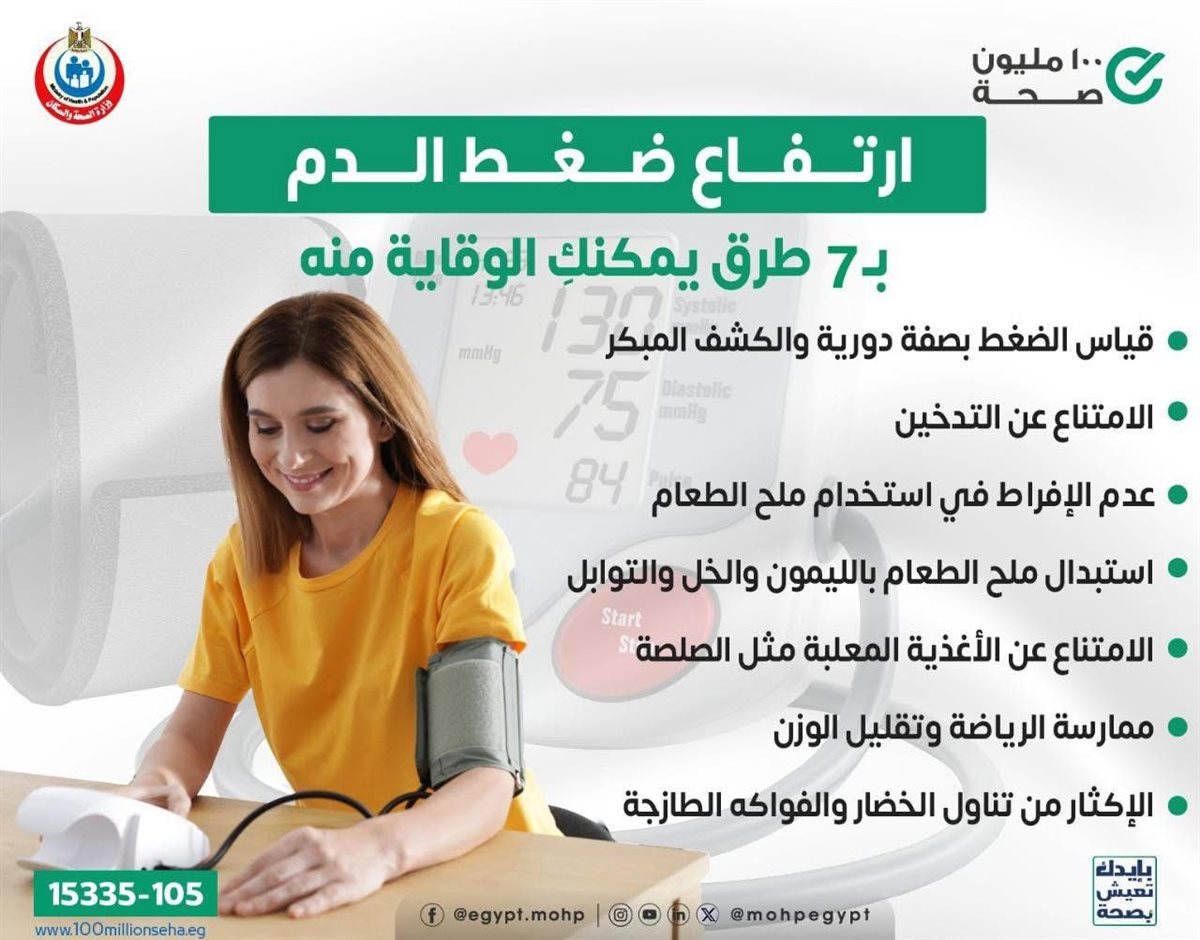 كيفية الوقاية من ضغط الدم&nbsp;