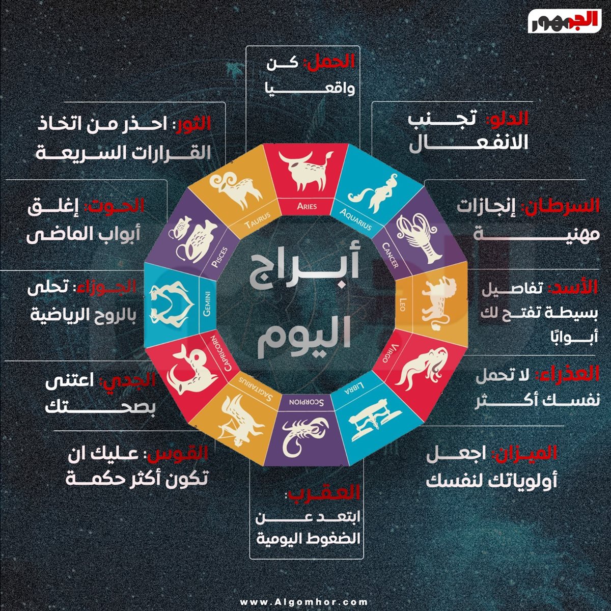 <strong>حظك اليوم الخميس</strong>