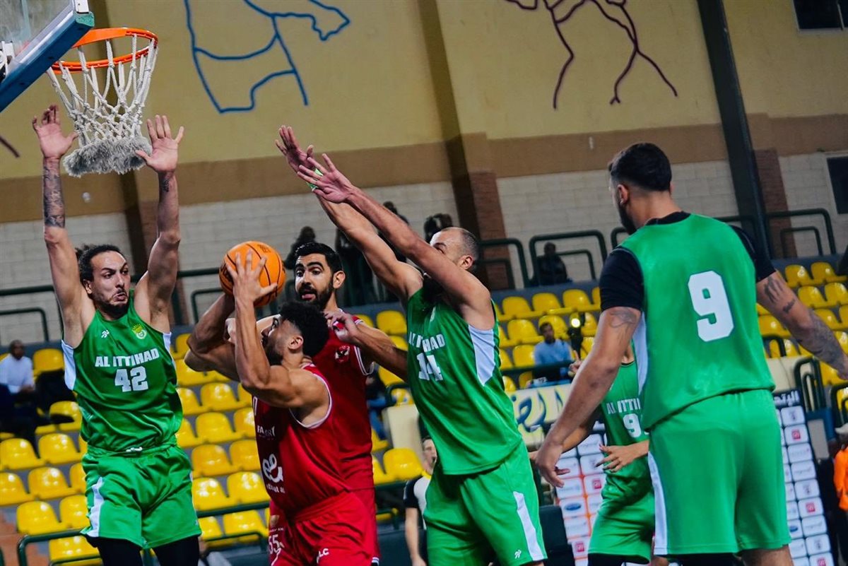 سلة الأهلي والاتحاد السكندري