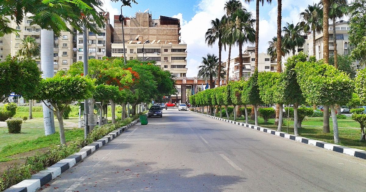 رصف الطرق في الدقهلية&nbsp;