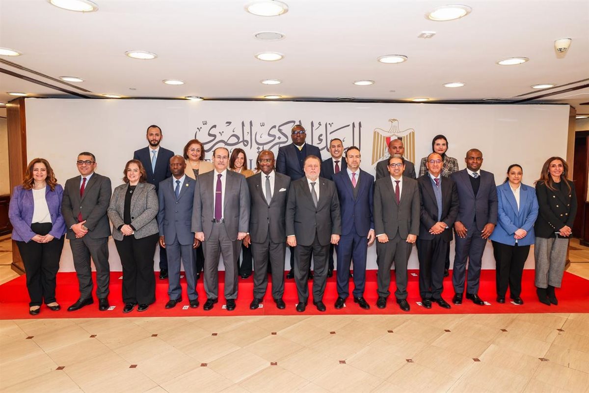 جانب من توقيع اتفاقية إنشاء بنك للذهب في مصر