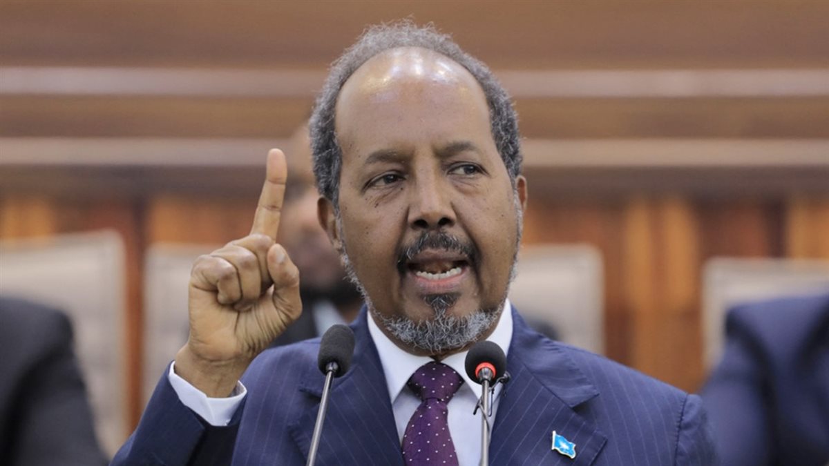 الرئيس الصومالي&nbsp;