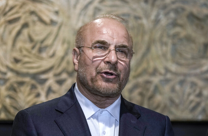 رئيس البرلمان الإيراني محمد باقر قاليباف