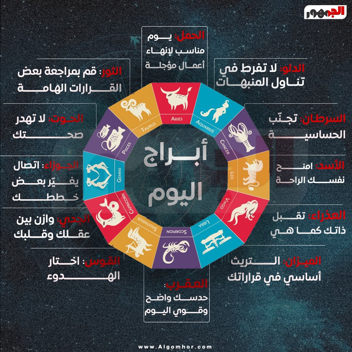 <strong>حظك اليوم الأحد 4 يناير 2026</strong>