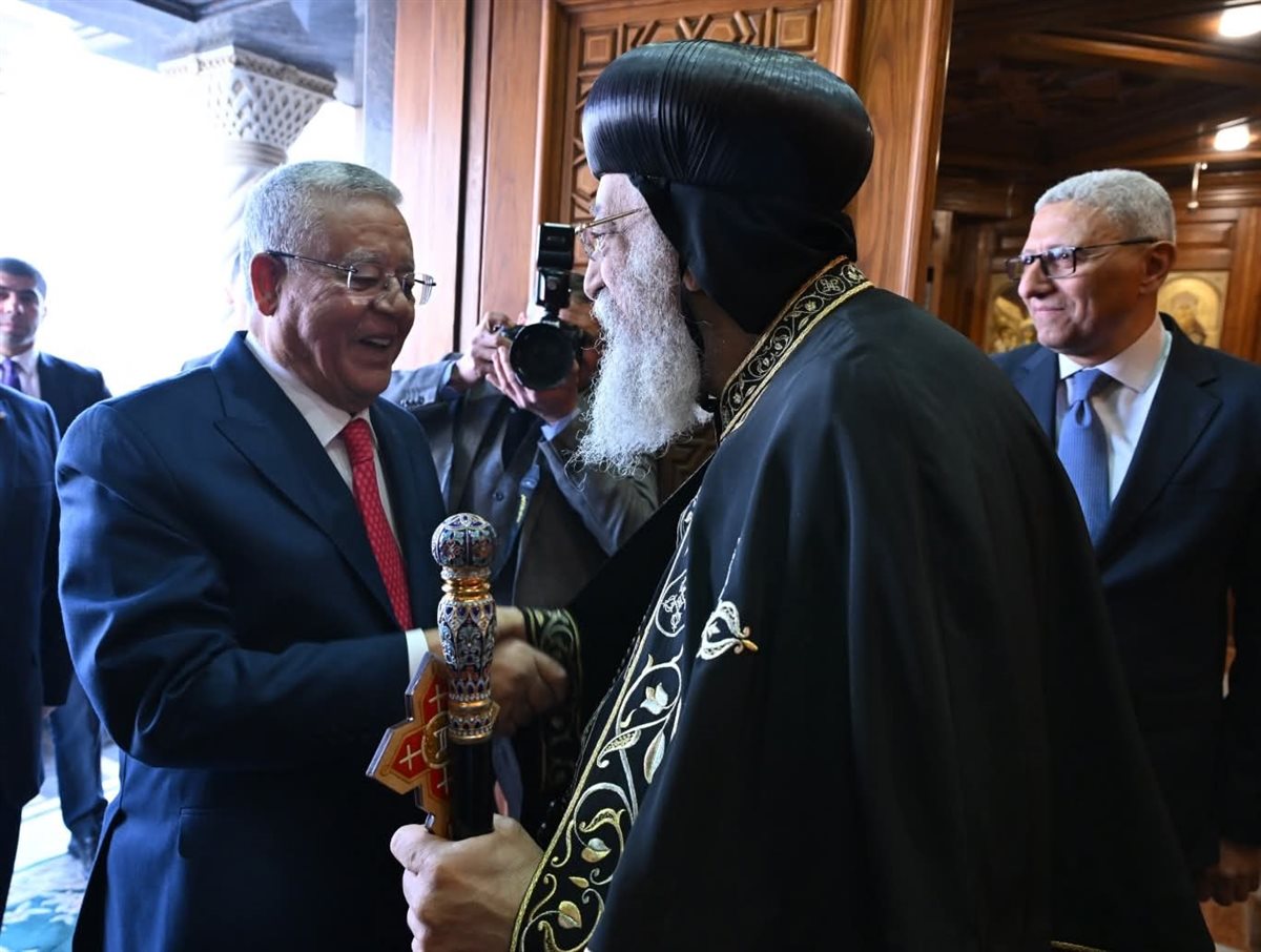 <strong>&nbsp;البابا يستقبل رئيس مجلس النواب&nbsp;</strong>