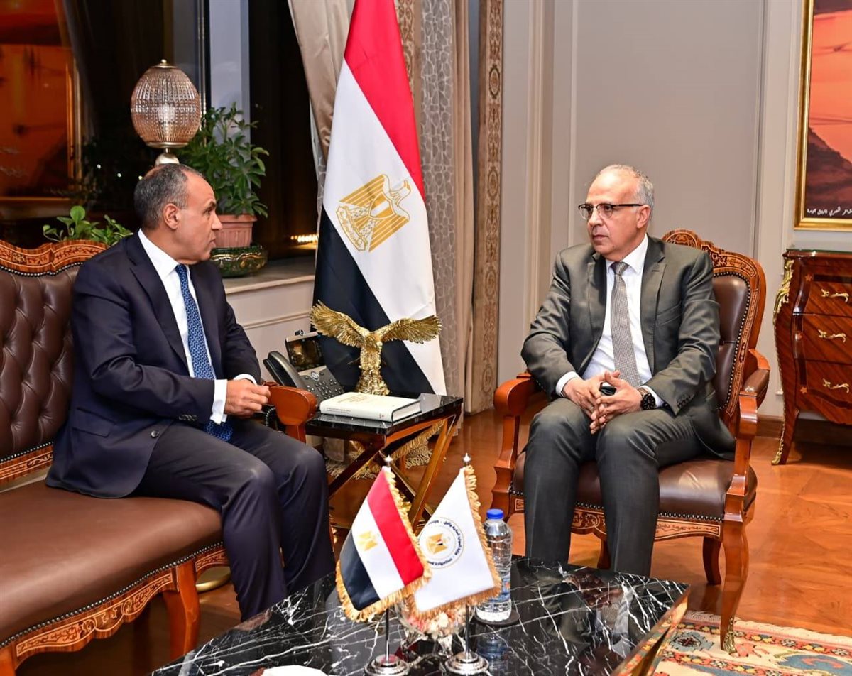 <strong>&nbsp;وزير الموارد المائية والرى ووزير الخارجية</strong>