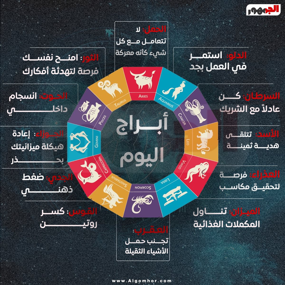 <strong>&nbsp;حظك اليوم الخميس 8 يناير 2026</strong>