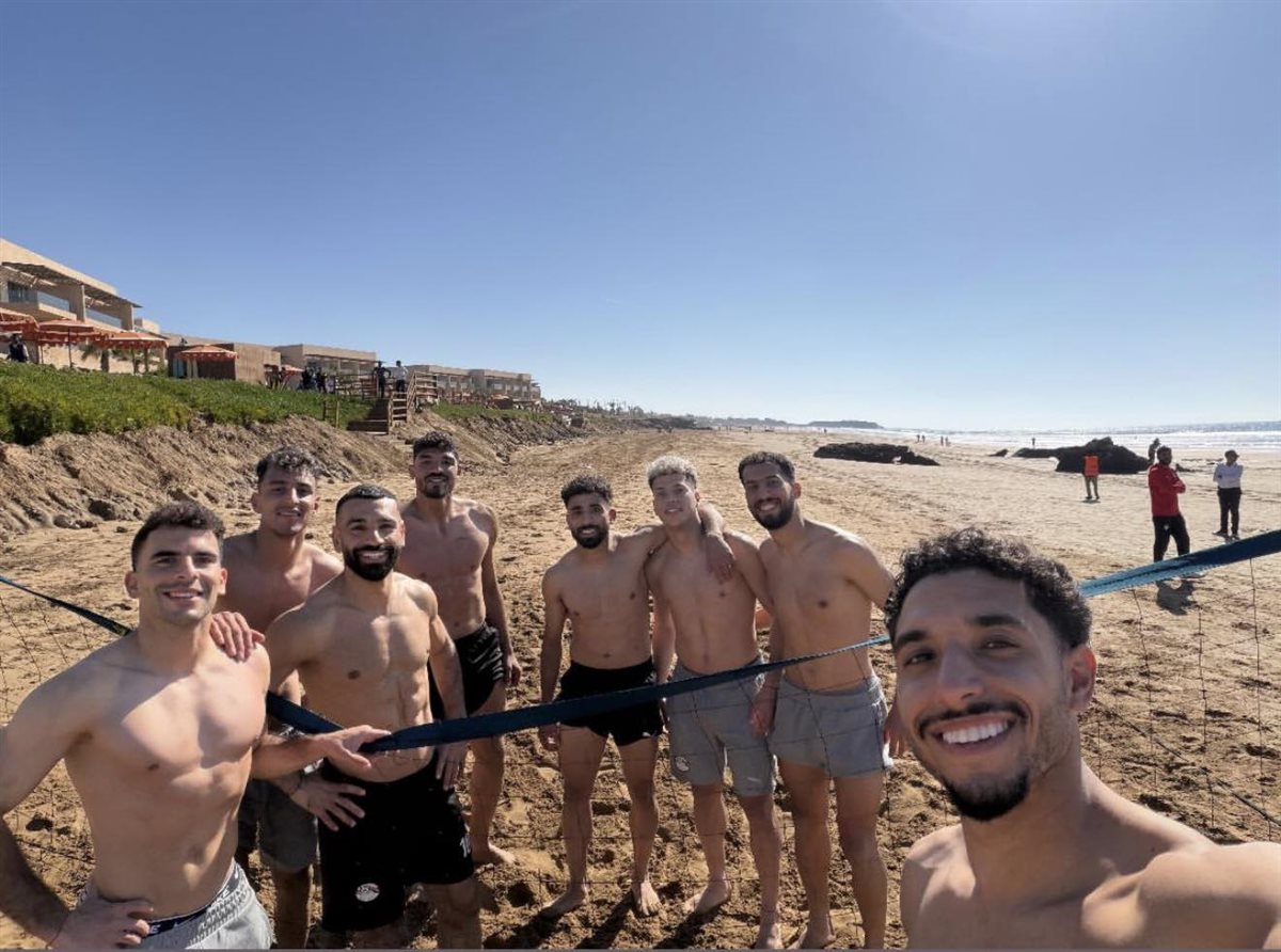 لاعبو منتخب مصر