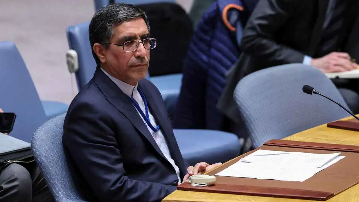 <strong>السفير الإيراني لدى الأمم المتحدة غلام حسين درزي</strong>