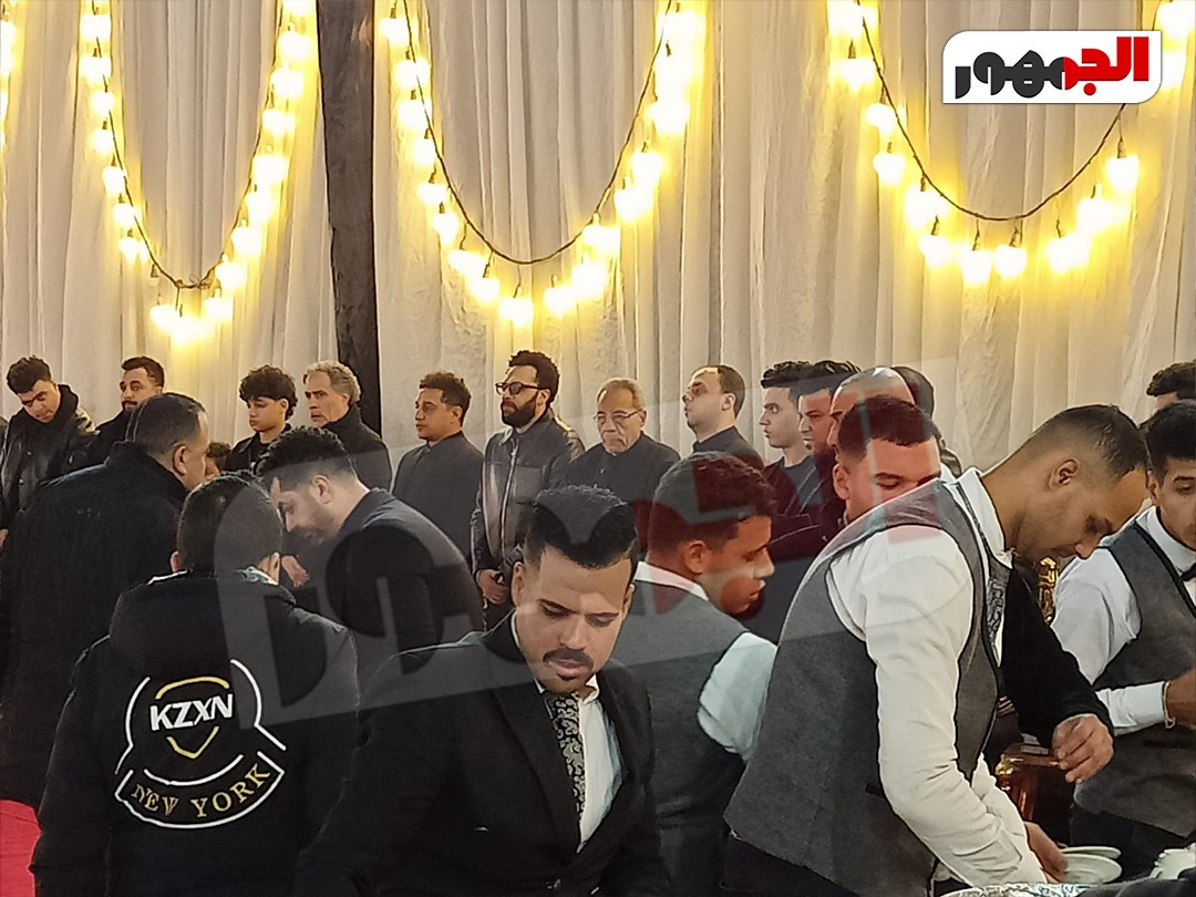 <strong>عزاء والدة الفنان رضا البحراوي</strong>
