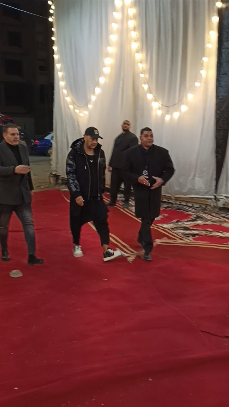 <strong>عزاء والدة الفنان رضا البحراوي</strong>
