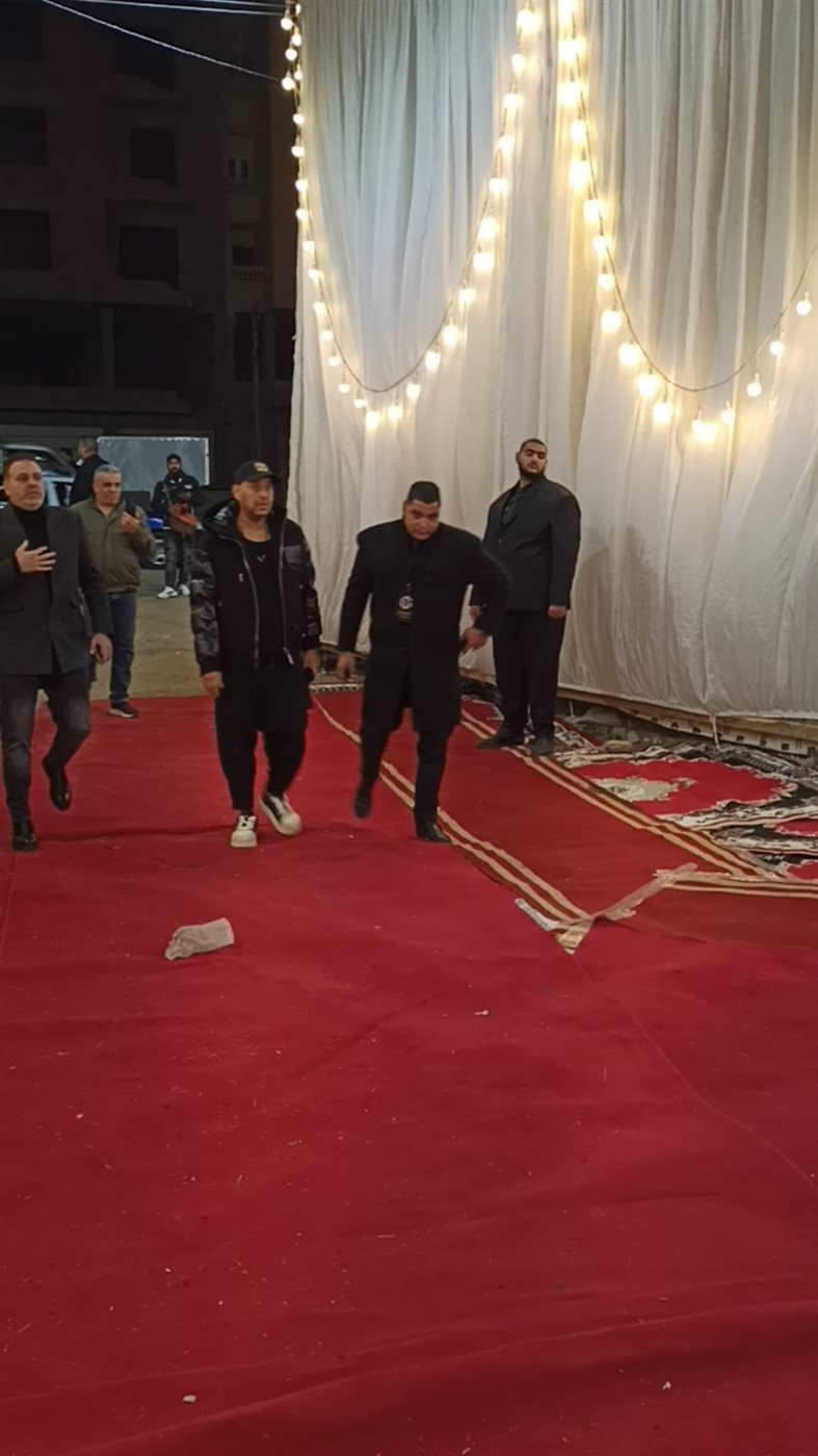 <strong>عزاء والدة الفنان رضا البحراوي</strong>