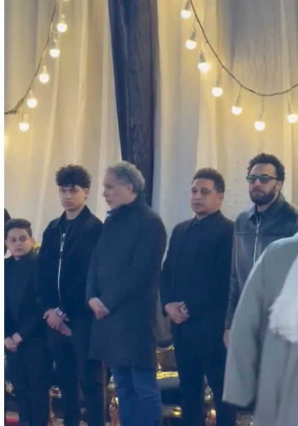 <strong>عزاء والدة الفنان رضا البحراوي</strong>
