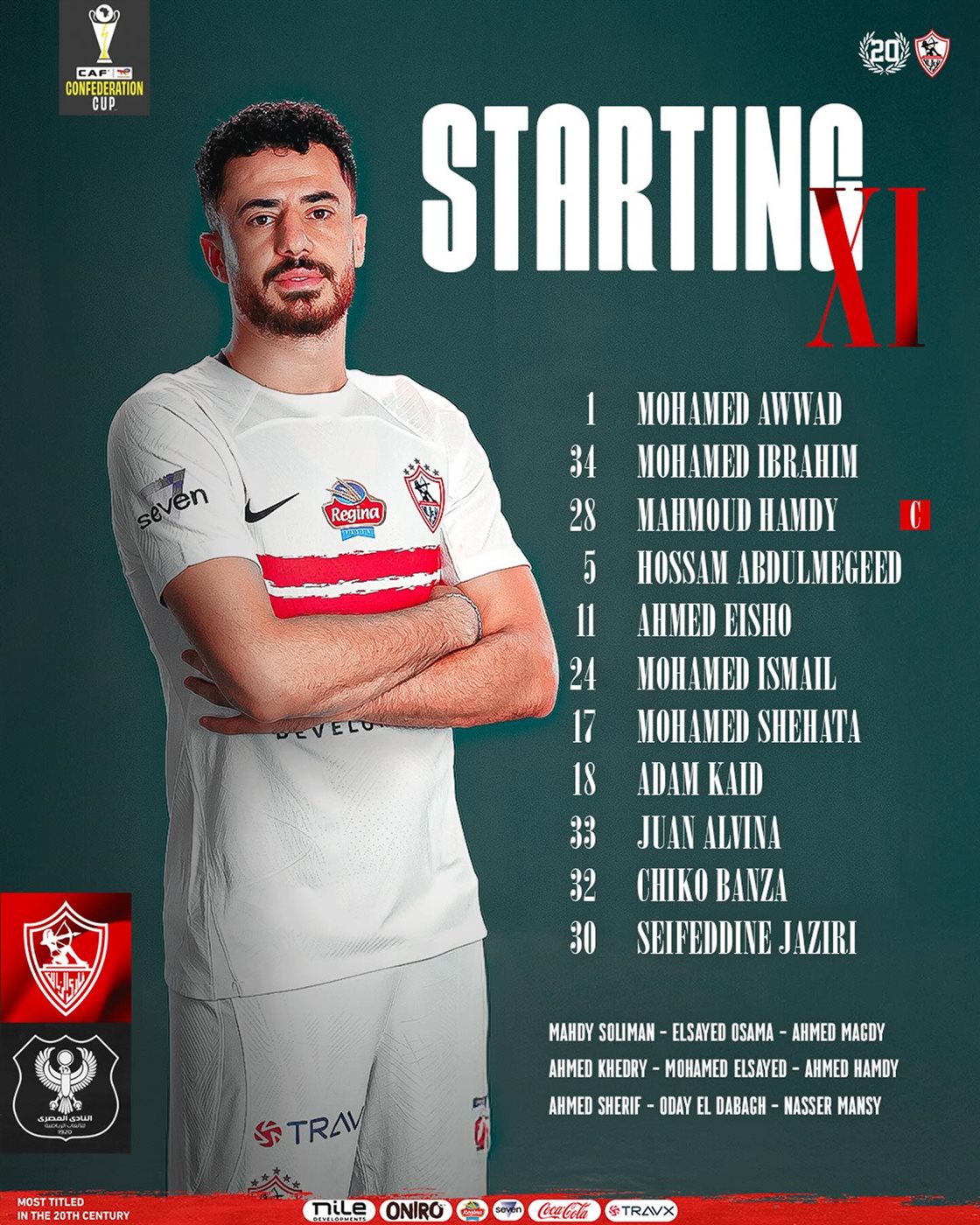 تشكيل الزمالك