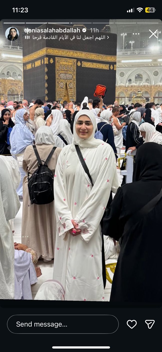 دنيا عبدالله من مناسك العمرة