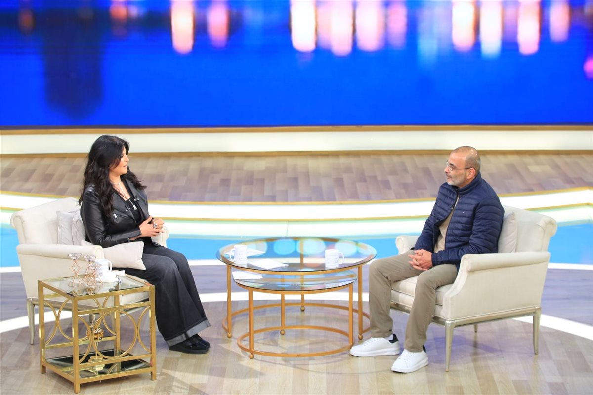 <strong>أيمن بهجت قمر ومنى الشاذلي</strong>