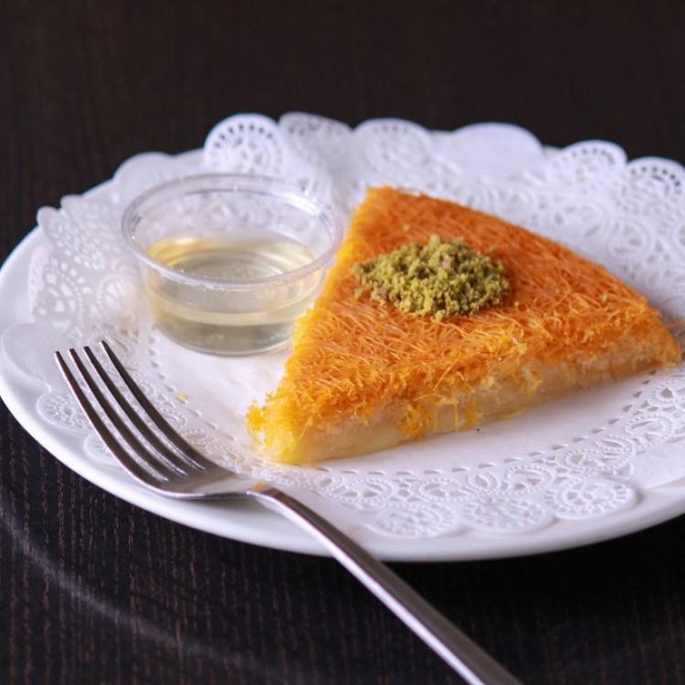 كنافة بالقشطة&nbsp;