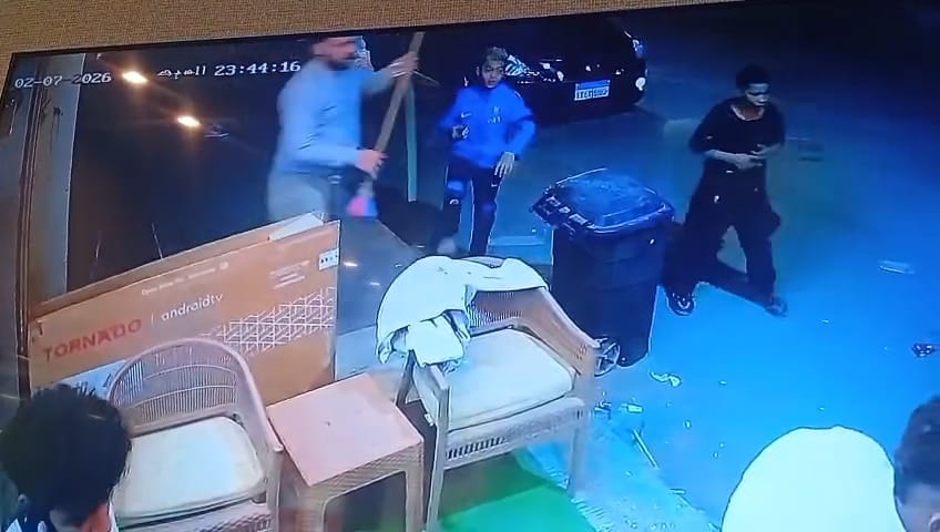 مشهد من الواقعة&nbsp;