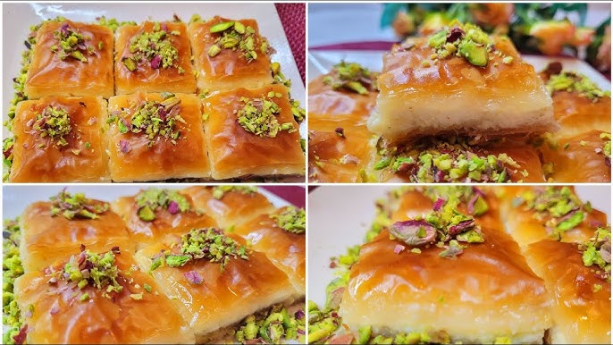 بقلاوة بالقشطة&nbsp;