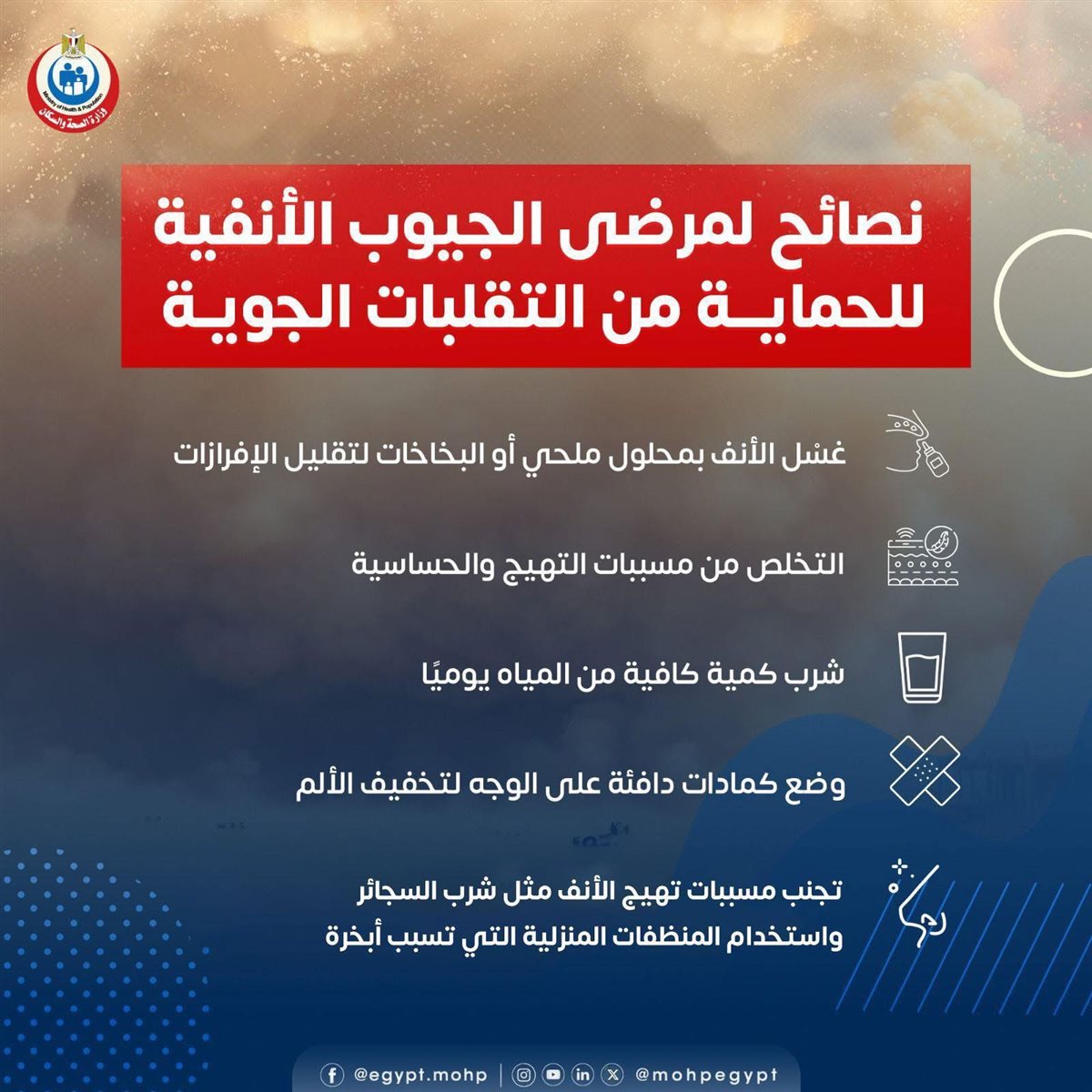 جيوب الأنفية&nbsp;