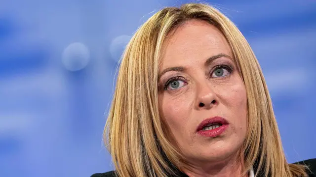 <strong>رئيسة وزراء إيطاليا جورجيا ميلوني</strong>