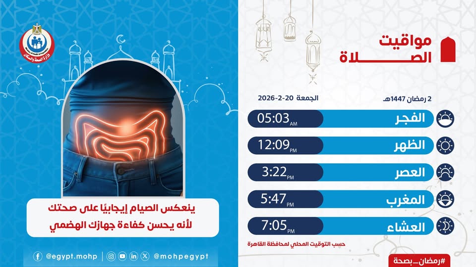 <strong>&nbsp;مواقيت الصلاة اليوم الجمعة</strong>