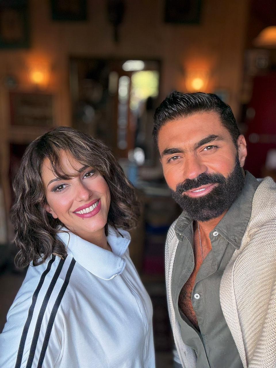 <strong>خالد سليم وحنان مطاوع</strong>