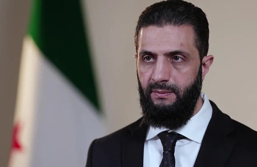 الرئيس السوري أحمد الشرع