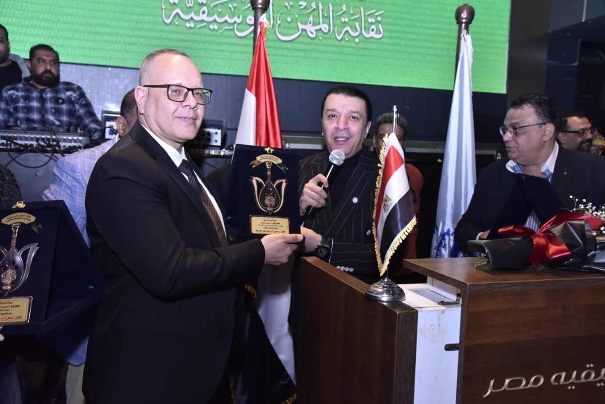 <strong>حفل إفطار نقابة المهن الموسيقية</strong>
