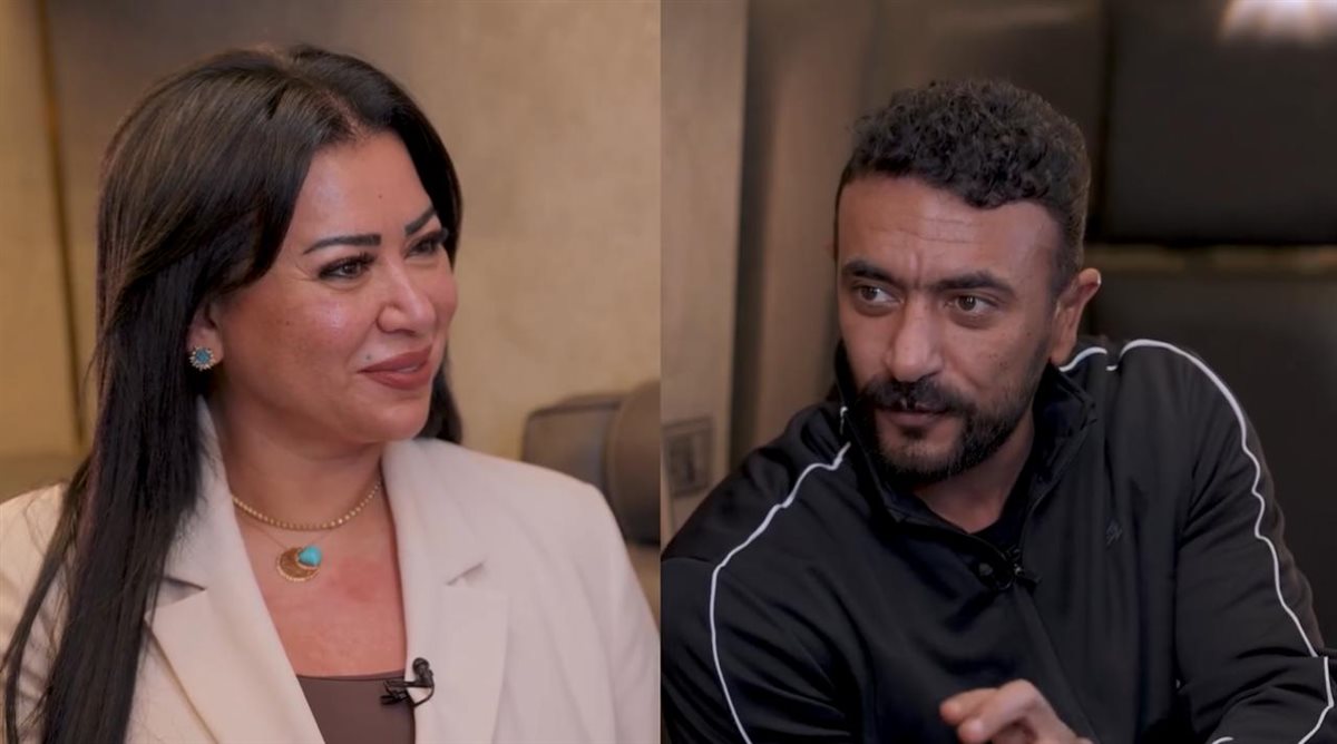 <strong>أحمد العوضي والإعلامية شيرين دعبس</strong>