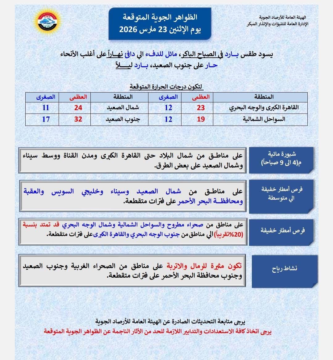 الطقس&nbsp;